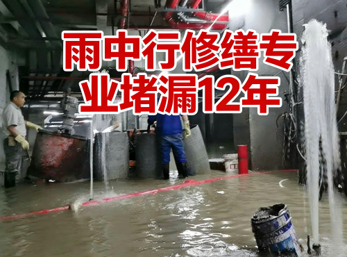 盐城地下室防水堵漏案例